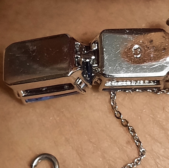 New AUTHENTIC GENUINE SWAROVSKI Milinia blue 💙 tennis bracelet AWESOME GIFT 🎁 - Picture 9 of 9